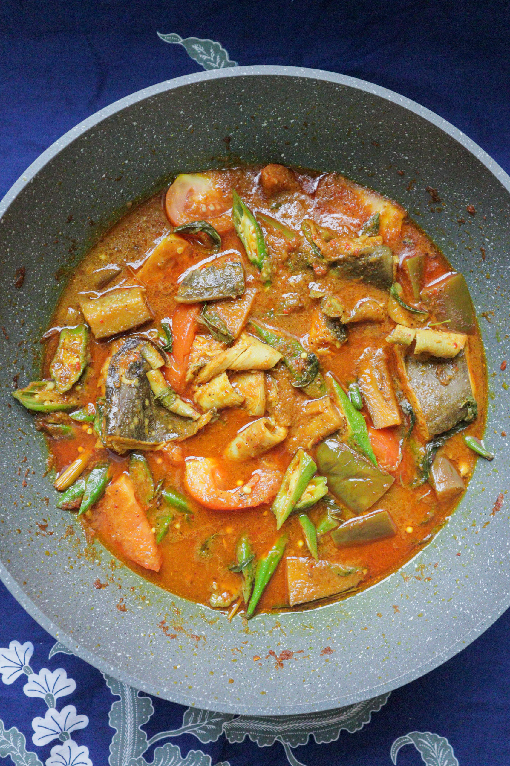 Ikan Pari Asam Pedas Stingray In Spicy Tamarind Sauce Recipe