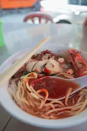 Mee san peng prawn 【マレーシア名物 プロウンミー（蝦麺）】San