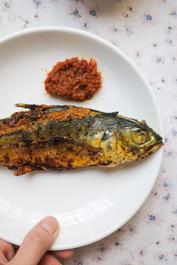 1 ikan cencaru sumbat sambal portugis. Ikan Cencaru Sumbat Sambal Recipe Thokohmakan