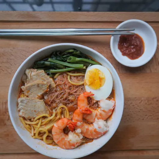 Penang Hokkien prawn mee [Pressure cooker recipe]