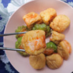 Prawn paste tofu puffs [Recipe]