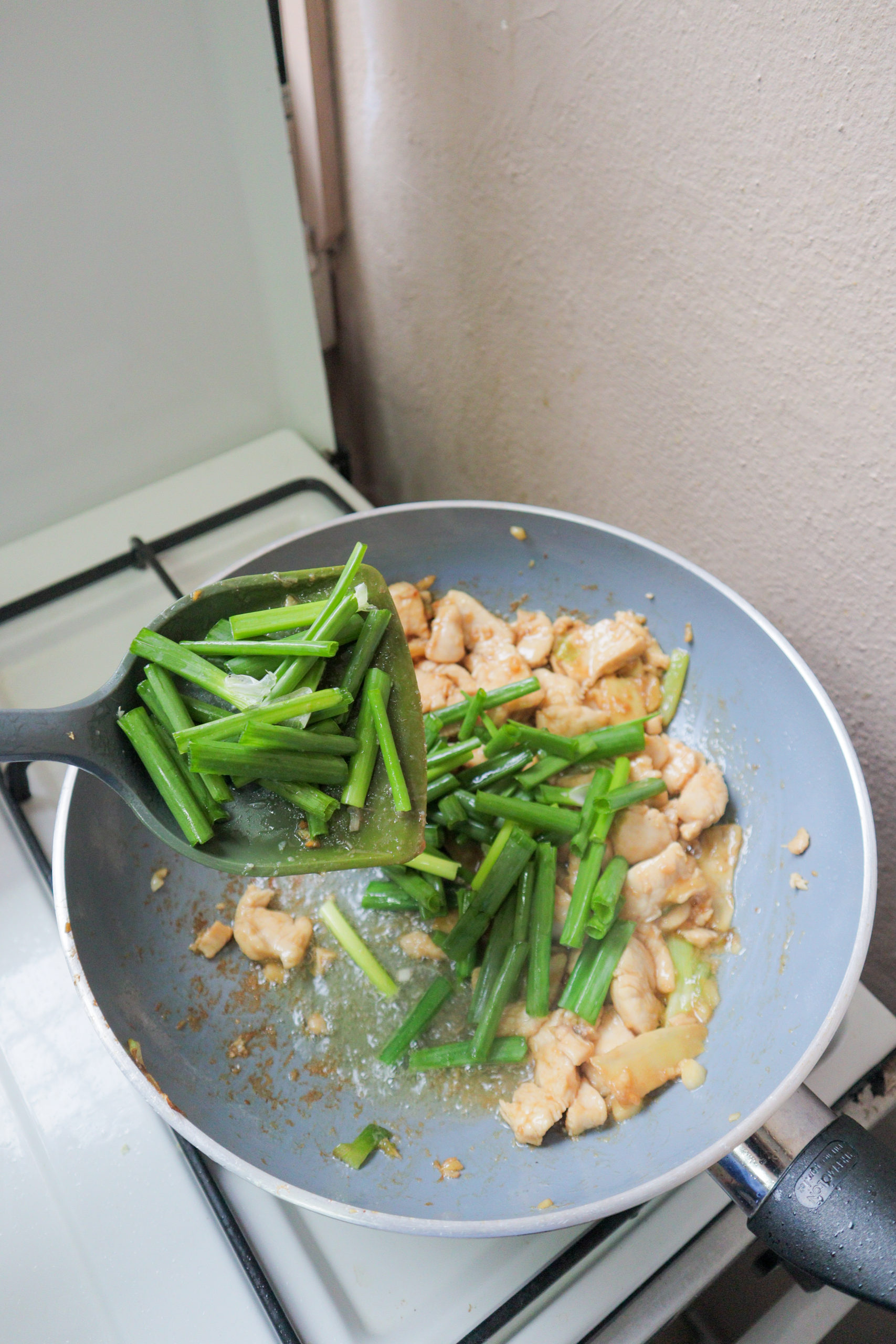 Ginger scallion chicken [Recipe] - Thokohmakan