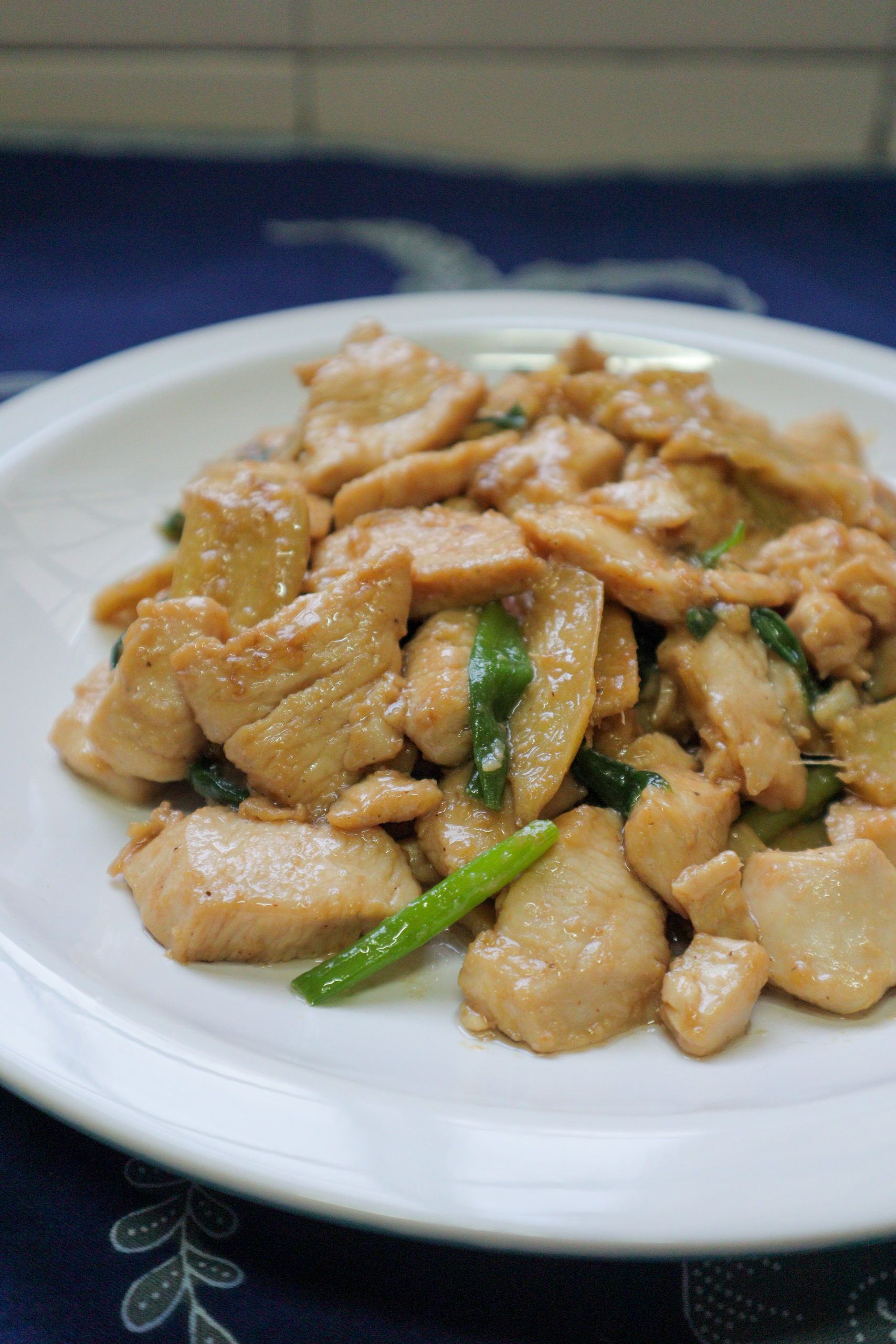 Ginger scallion chicken [Recipe] Thokohmakan
