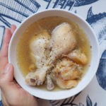 Garlic pepper chicken soup [PRESSURE COOKER RECIPE]