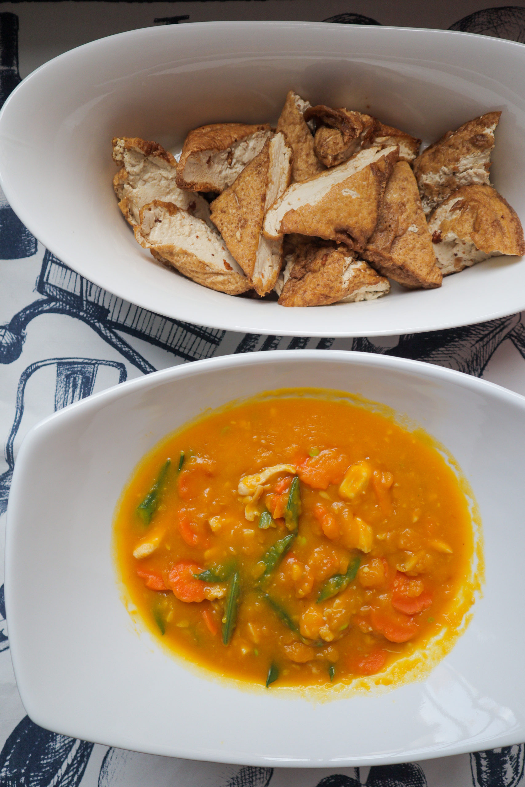 Pumpkin tofu [Recipe] Thokohmakan