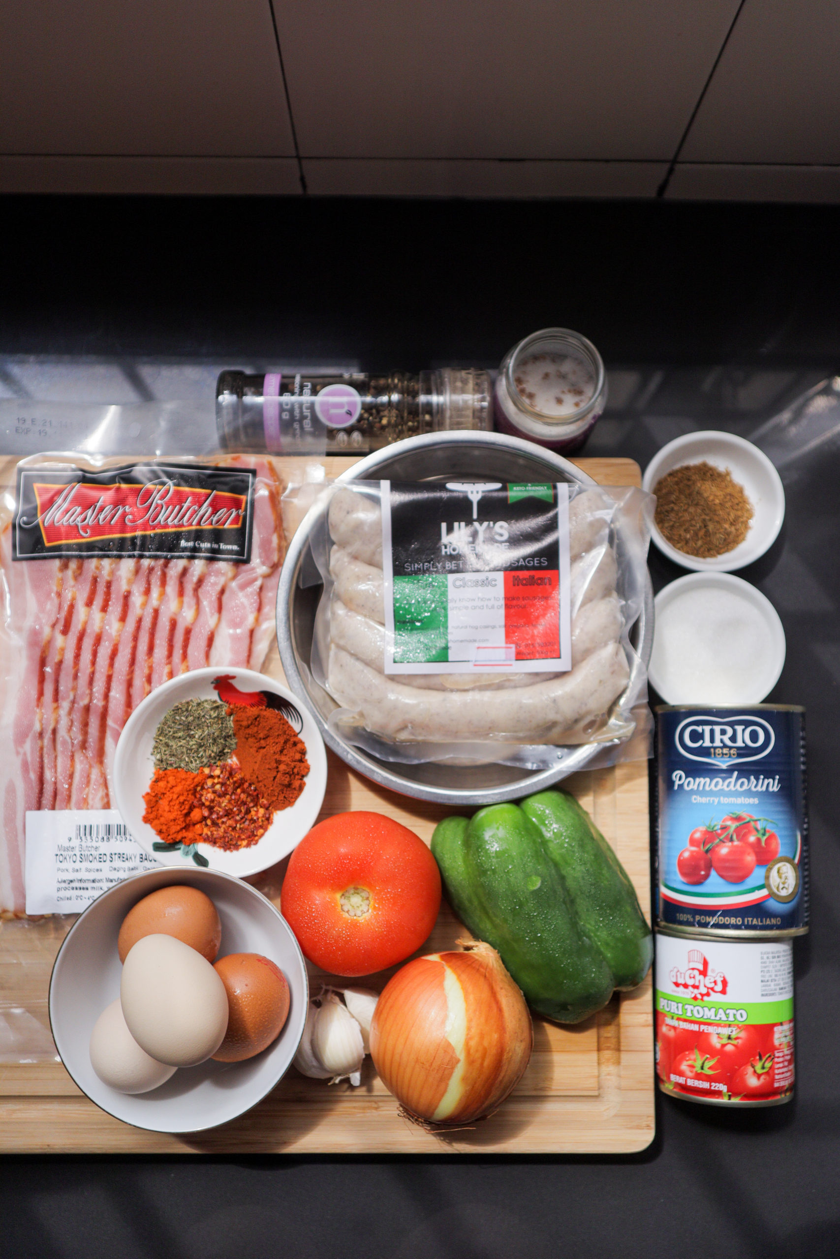 Baked Eggs Tagine [Stovetop Recipe] Thokohmakan