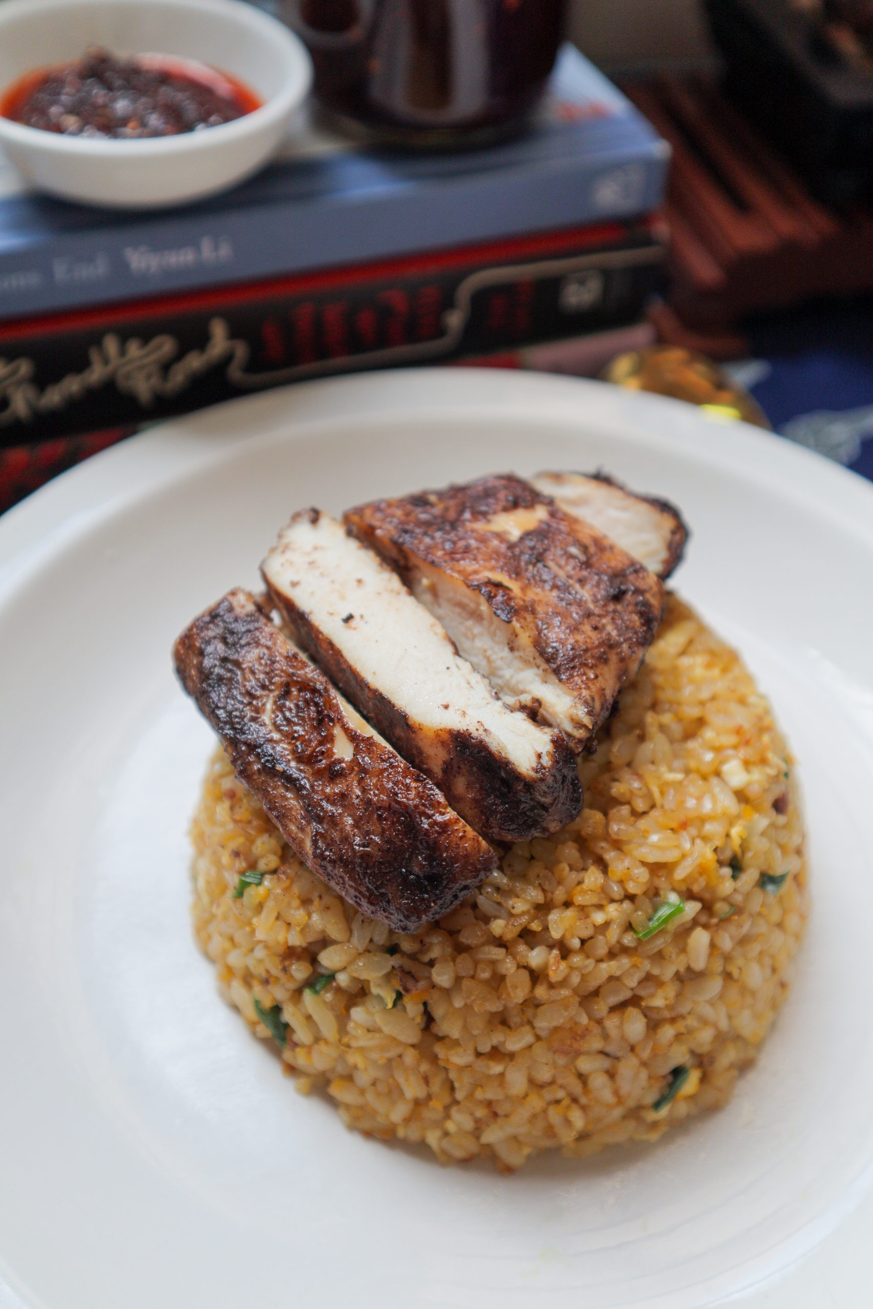 DTF Egg Fried Rice with Chicken Chop [Recipe] Thokohmakan