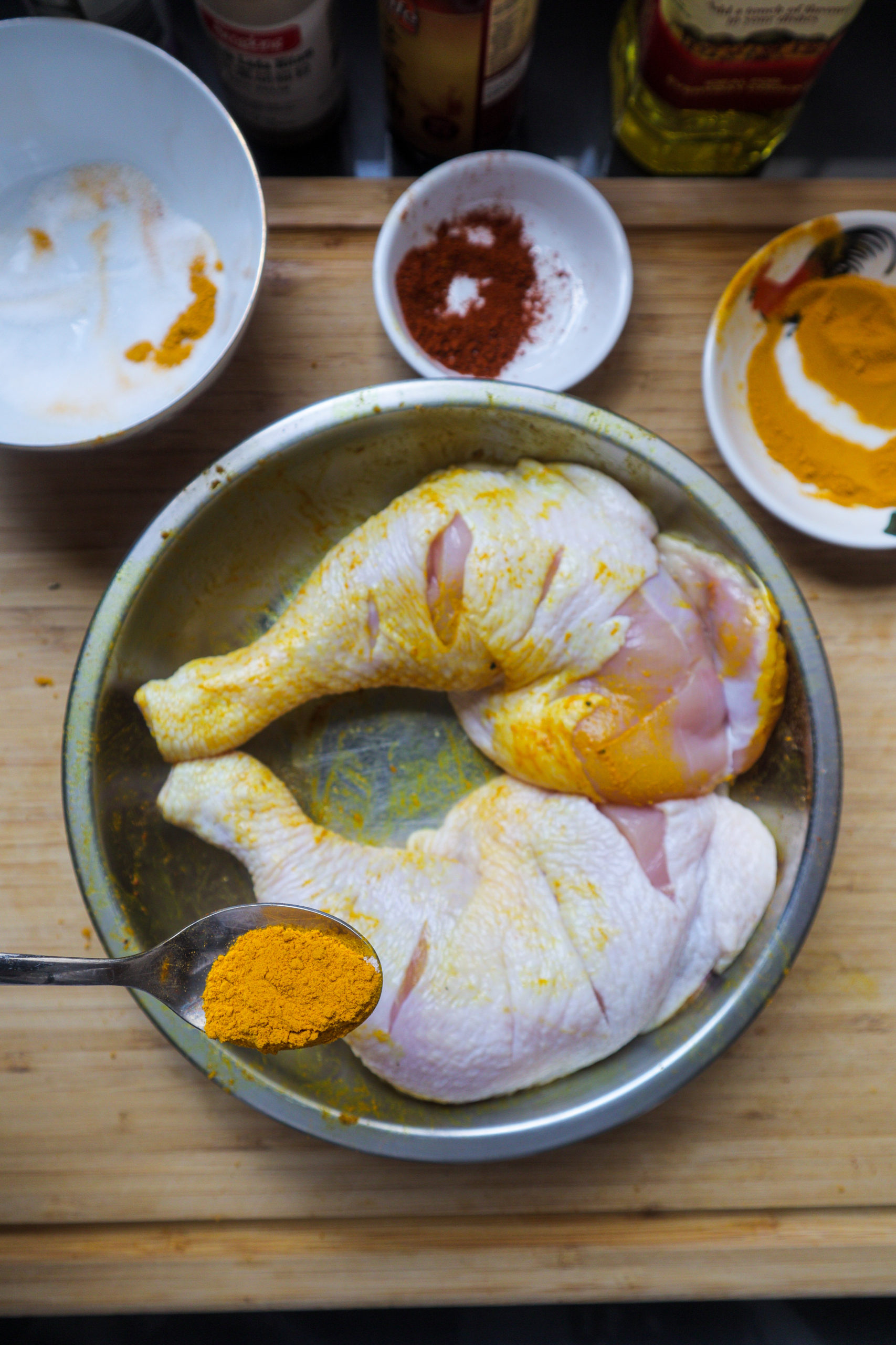 Easy Turmeric Chicken [Recipe] - Thokohmakan