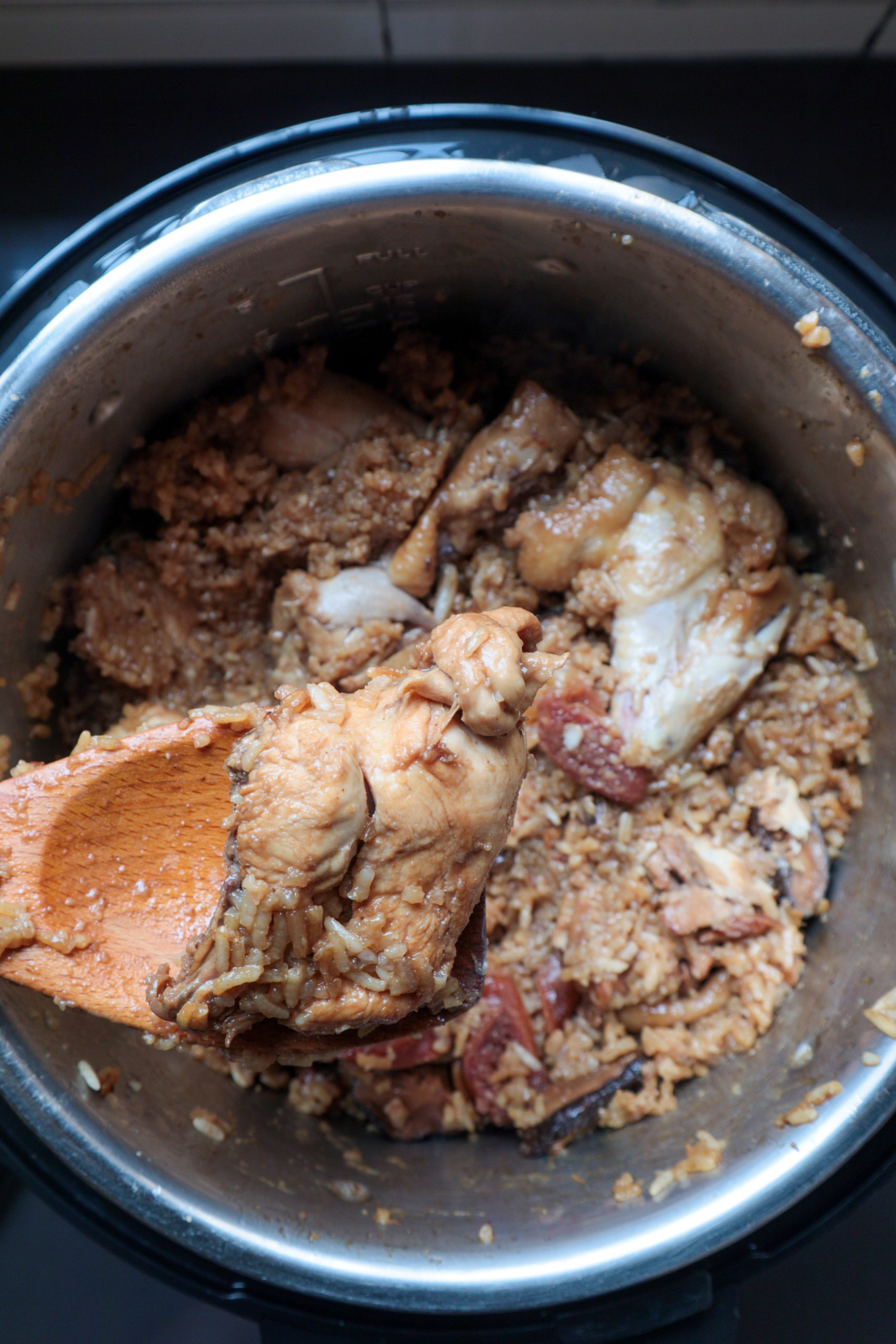 Claypot chicken rice [Pressure cooker recipe] Thokohmakan