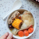 Sweet corn pork ribs soup [Pressure cooker Recipe]