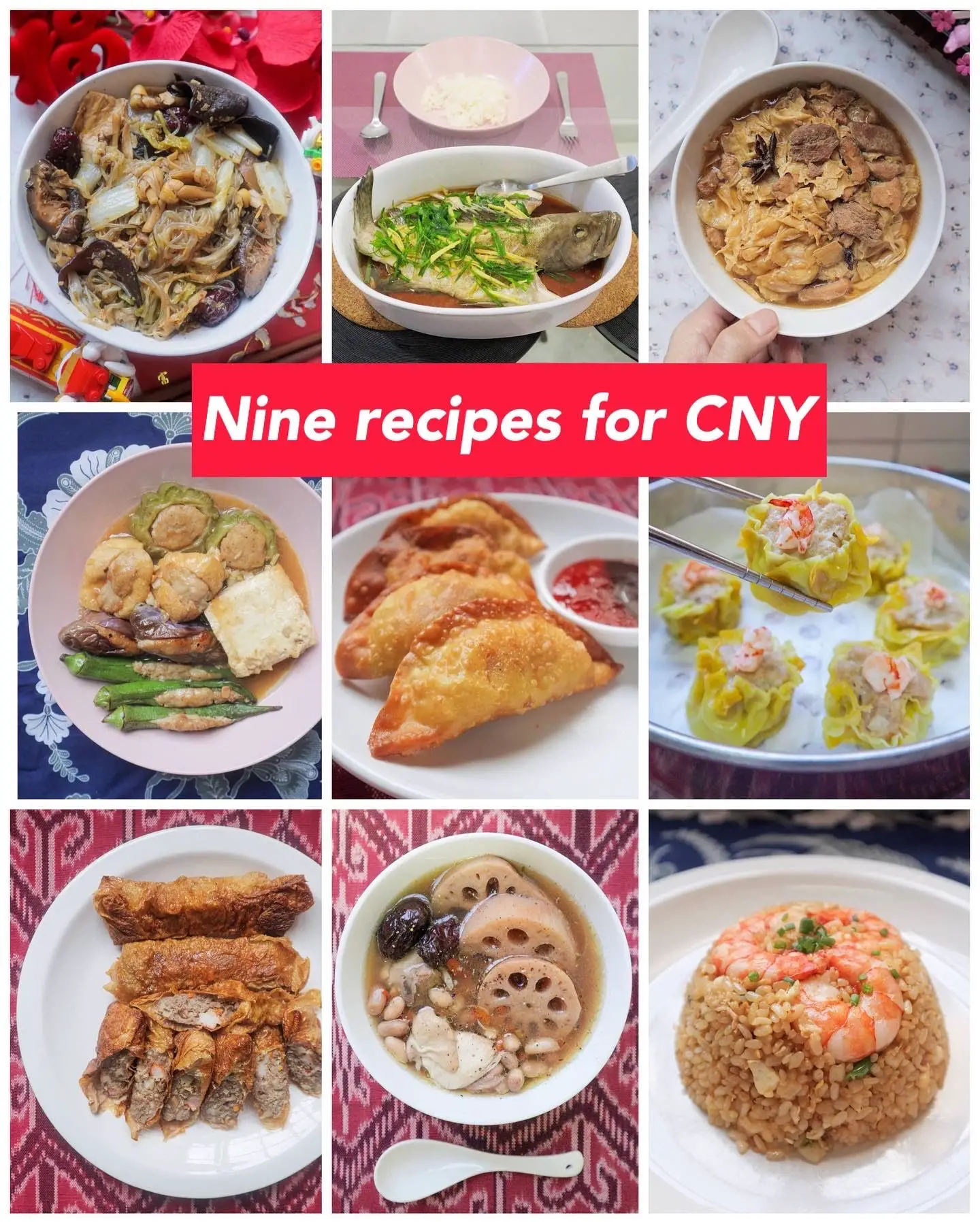 Chinese New Year recipes