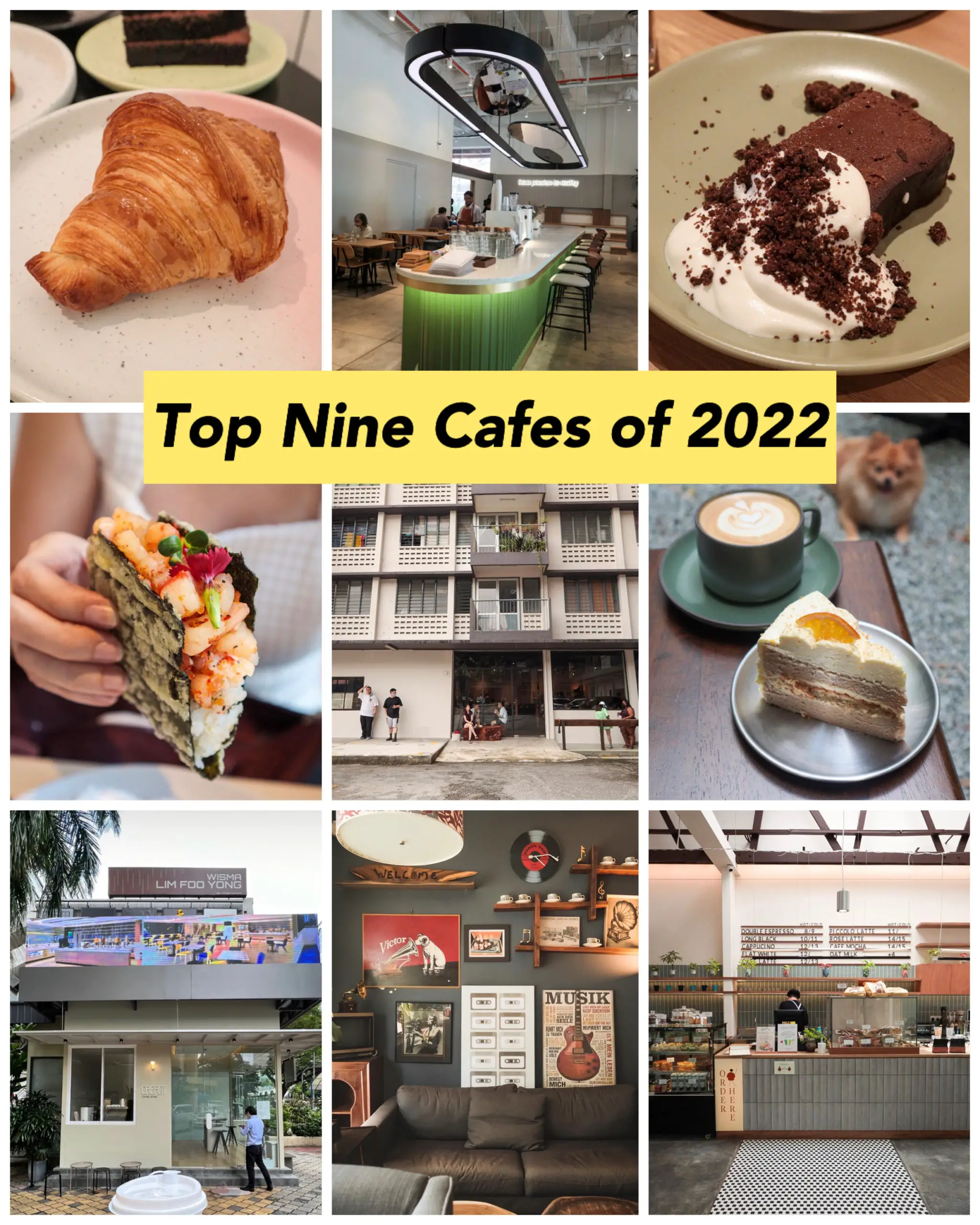 Top Nine Cafes of 2022