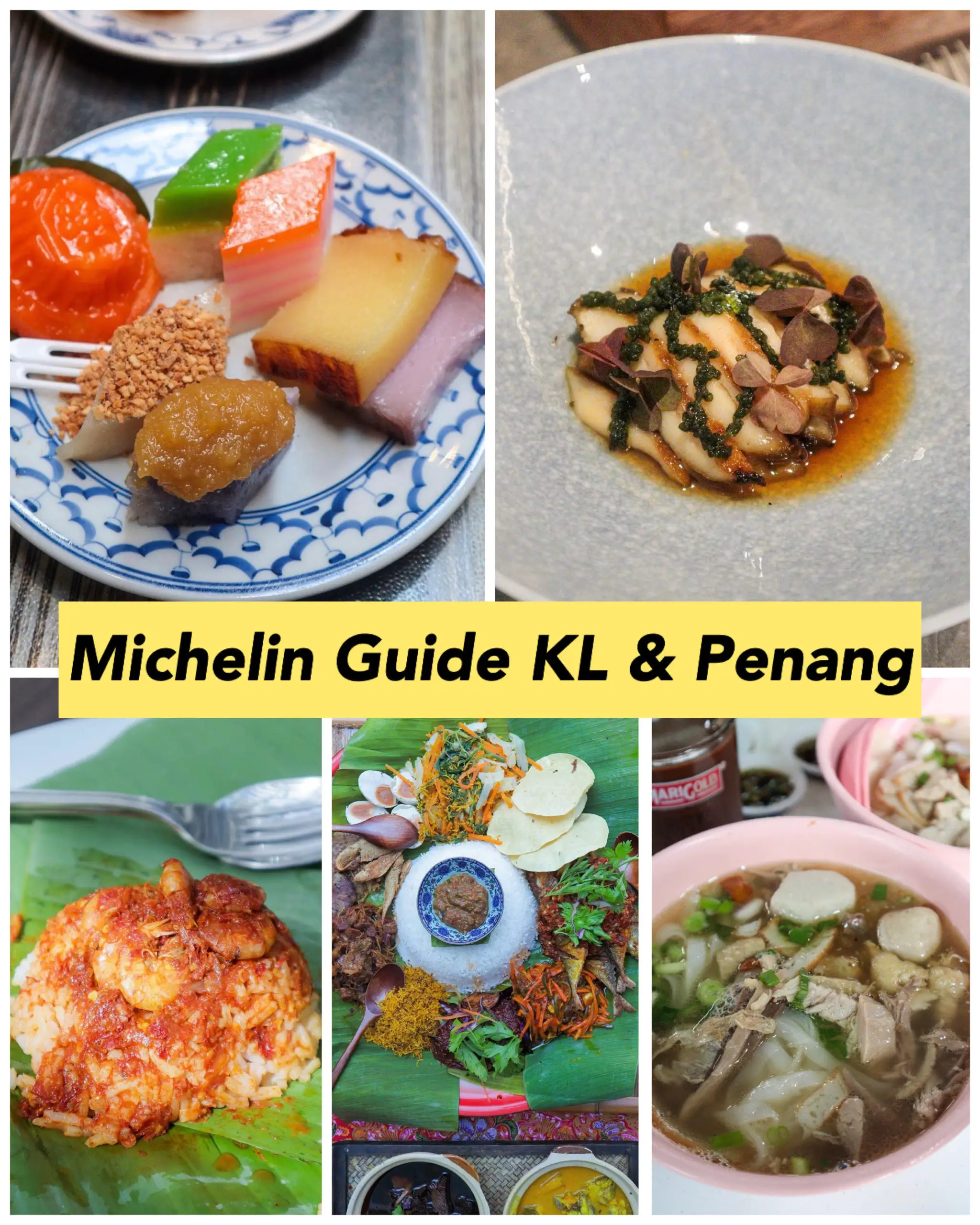Michelin Guide KL Penang 2023