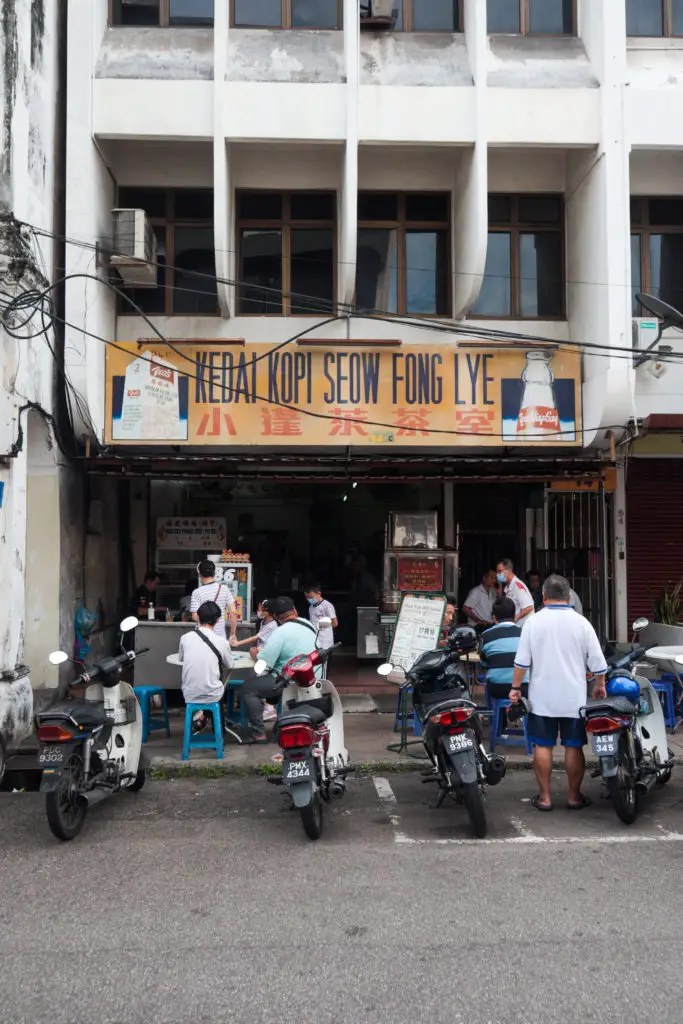 Seow Fong Lye Cafe Penang