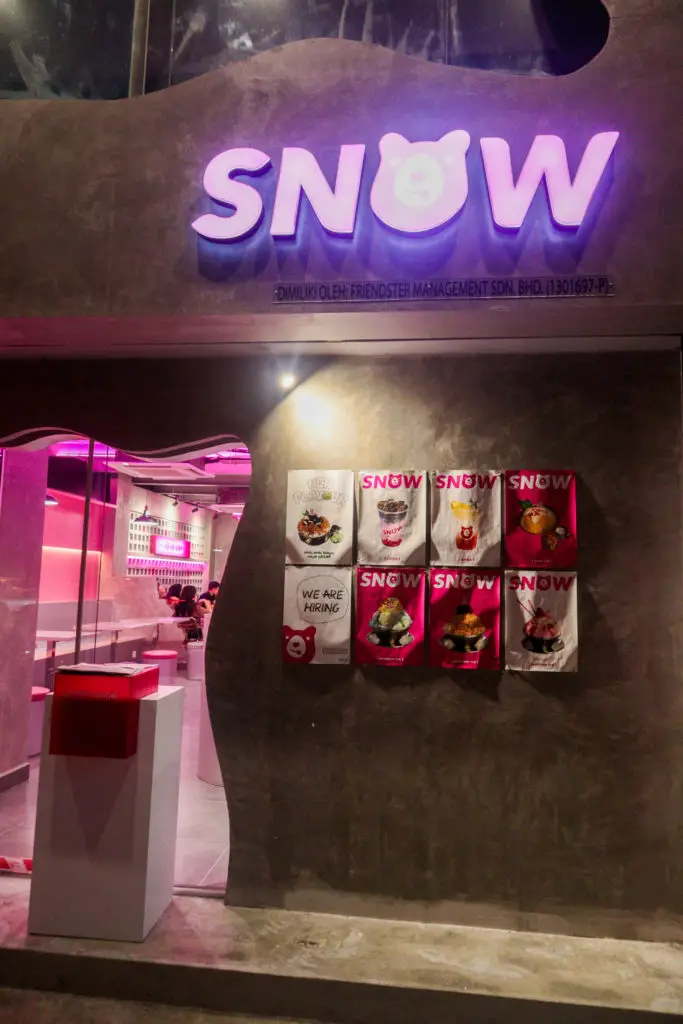 Snow Dessert Café 