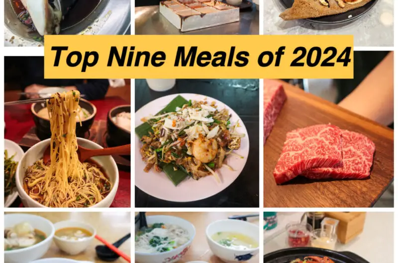 Top Nine Meals of 2024