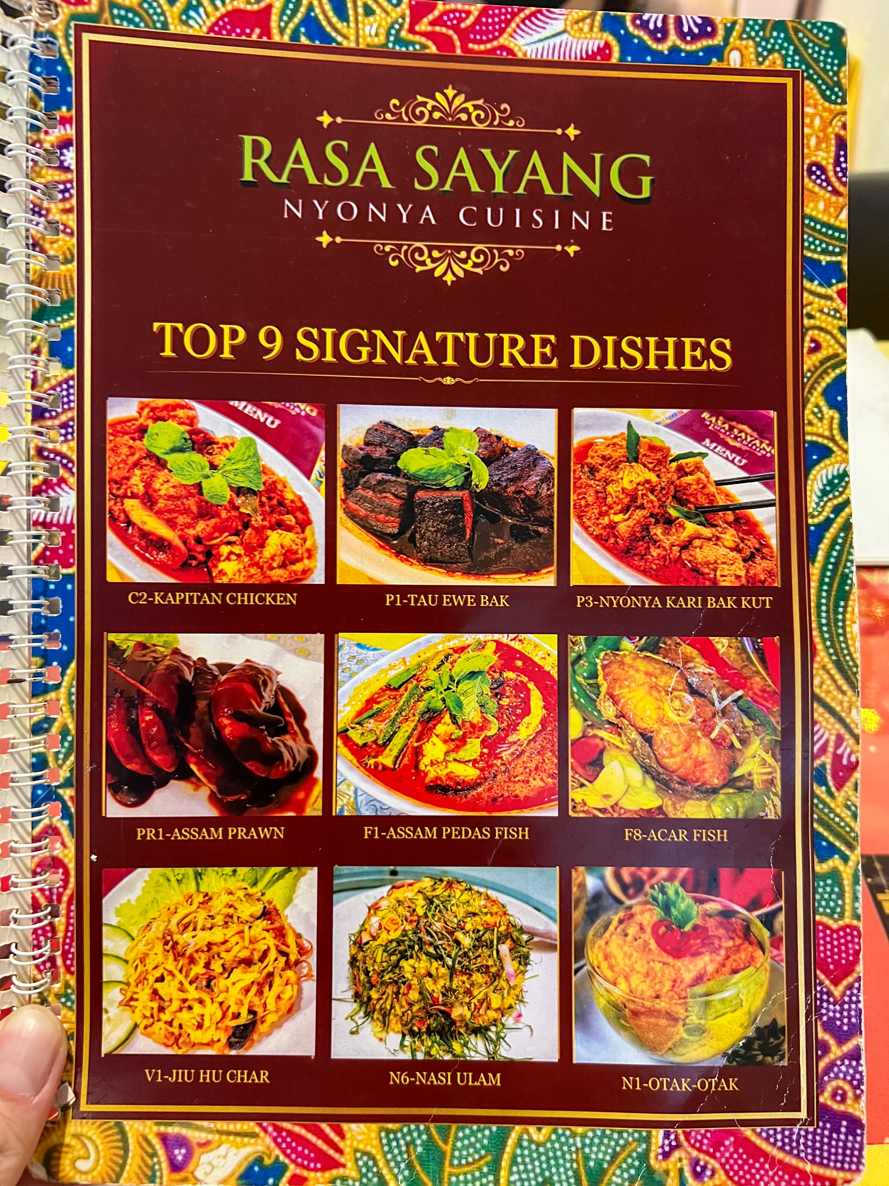 Rasa Sayang Nyonya Cuisine