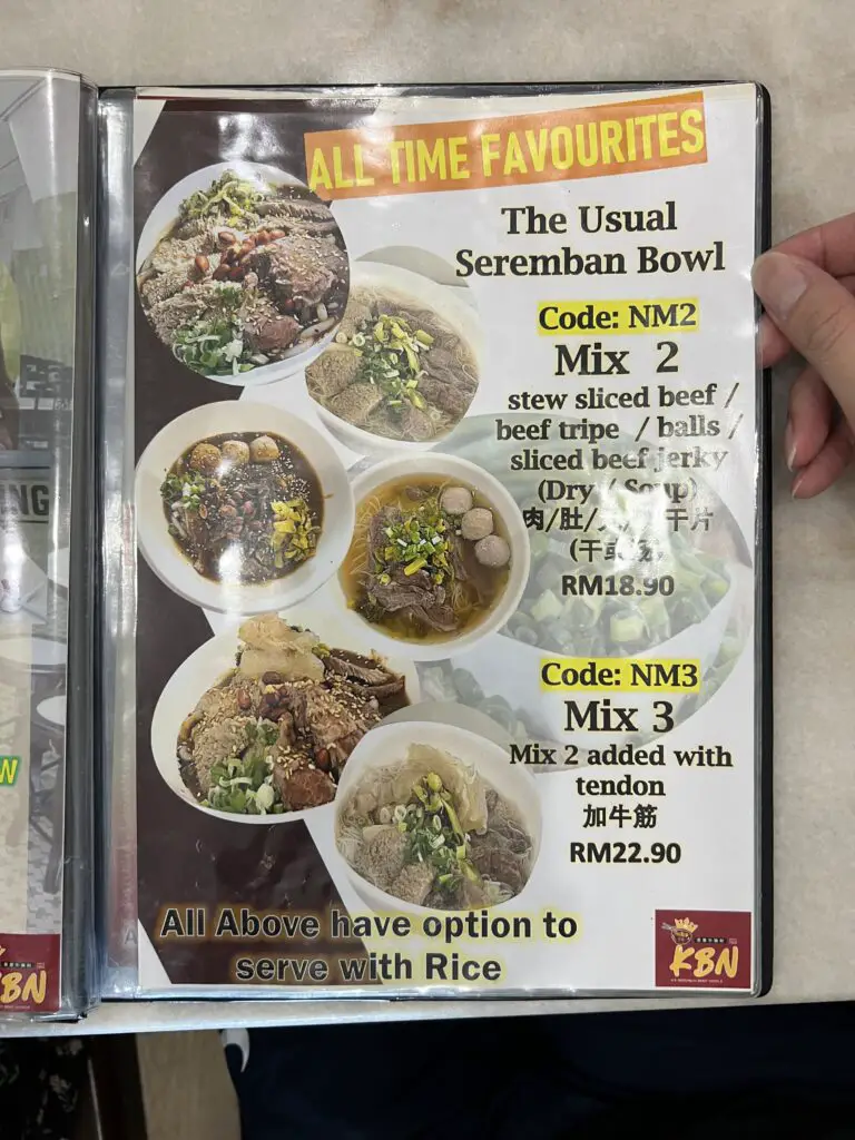 KBN King's Seremban Noodles