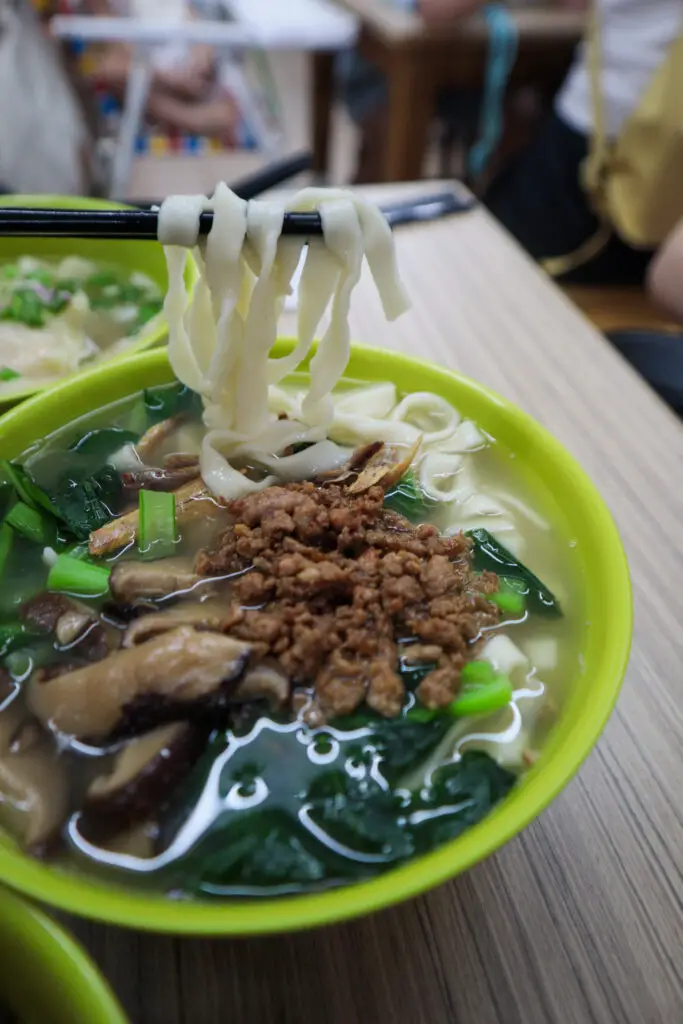 Nine Spots for Pan Mee
