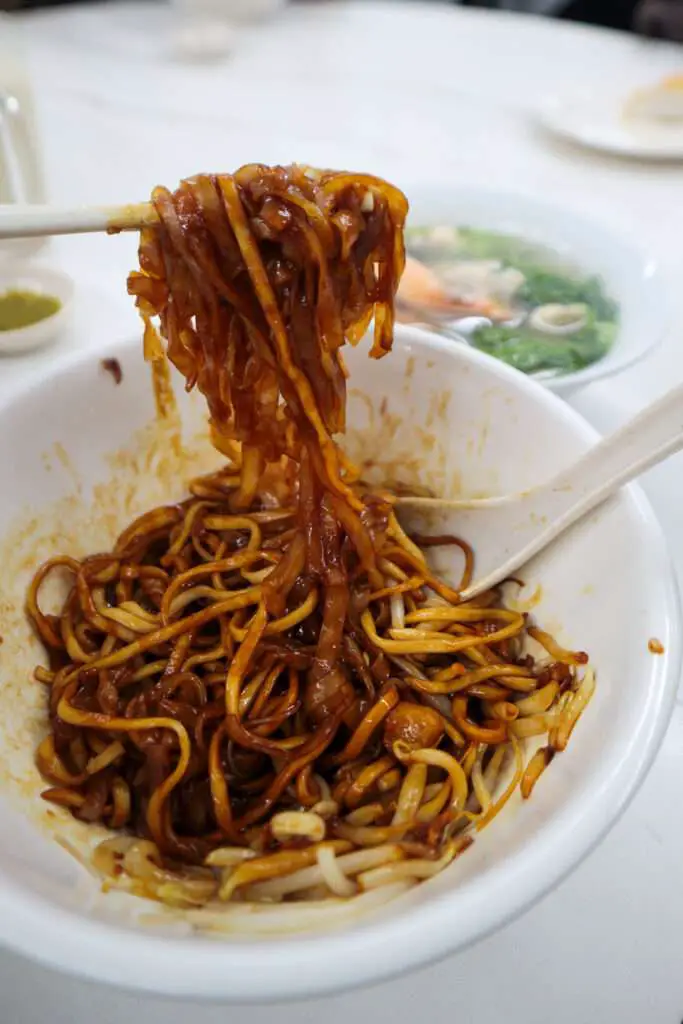 You Fishball Seafood noodles