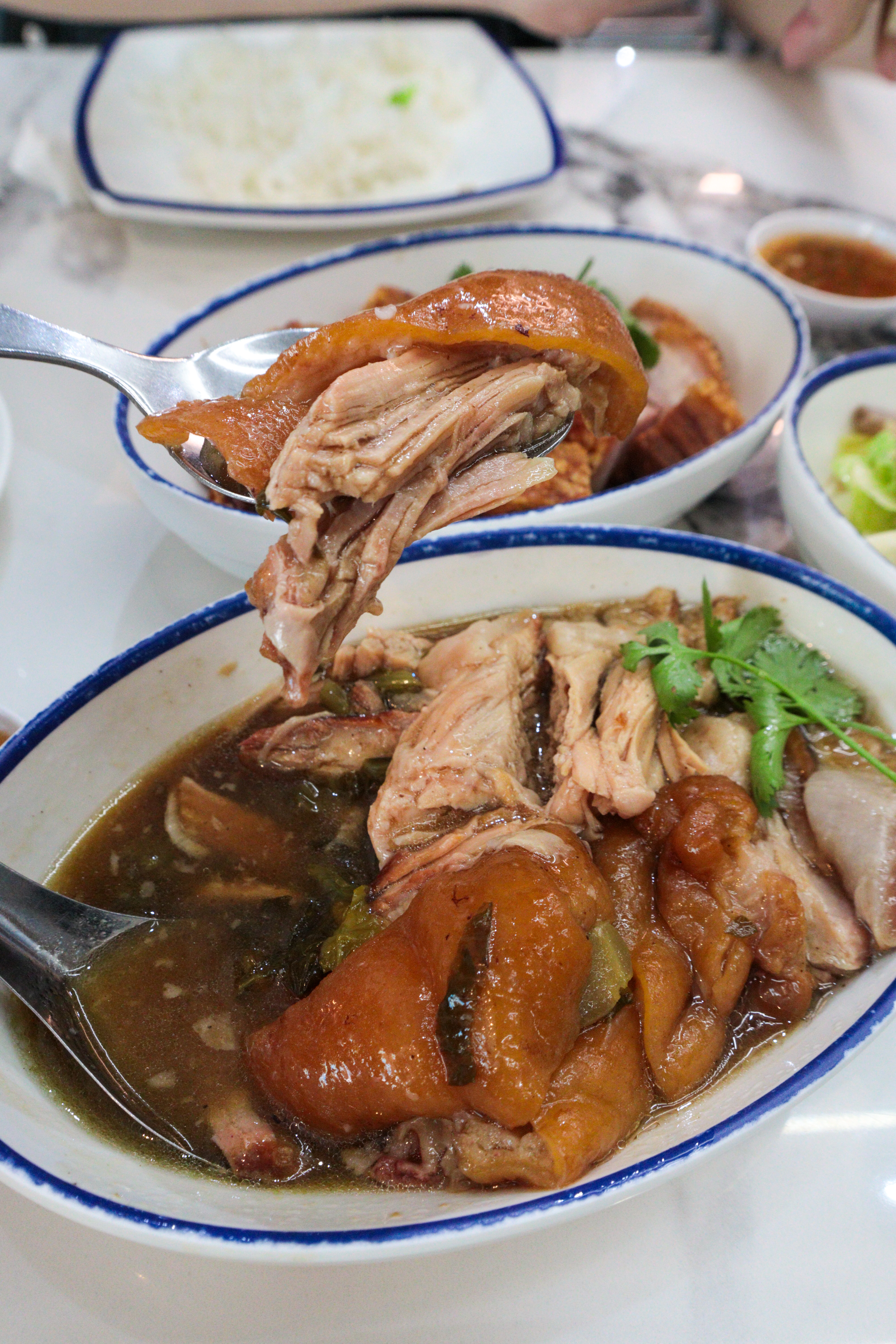Mueang Thong Pork Knuckle Rice
