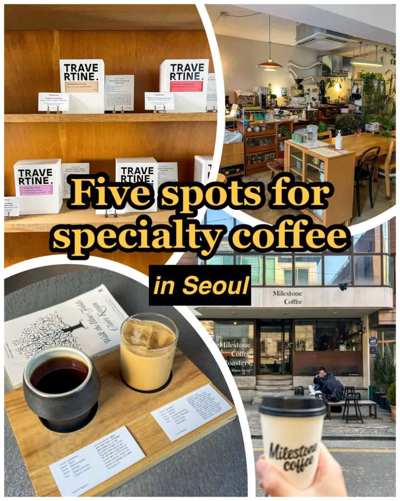 Five spots for specialty coffee in Seoul