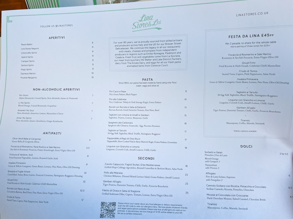 Three spots for Pasta in London